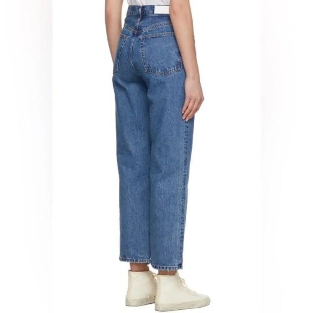 Re/done button fly straight leg jeans 28 nwot 90s jeans